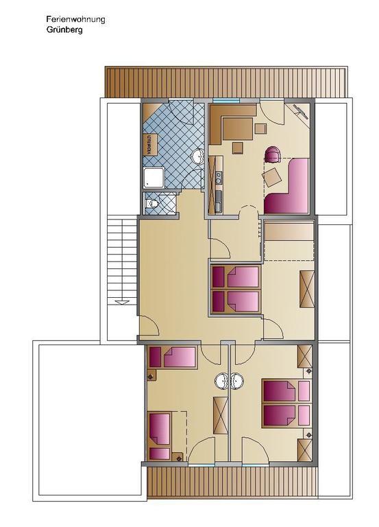 Landhaus Tyrol Mayrhofen Kamer foto